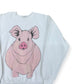 1990 Pig Big Print Crewneck