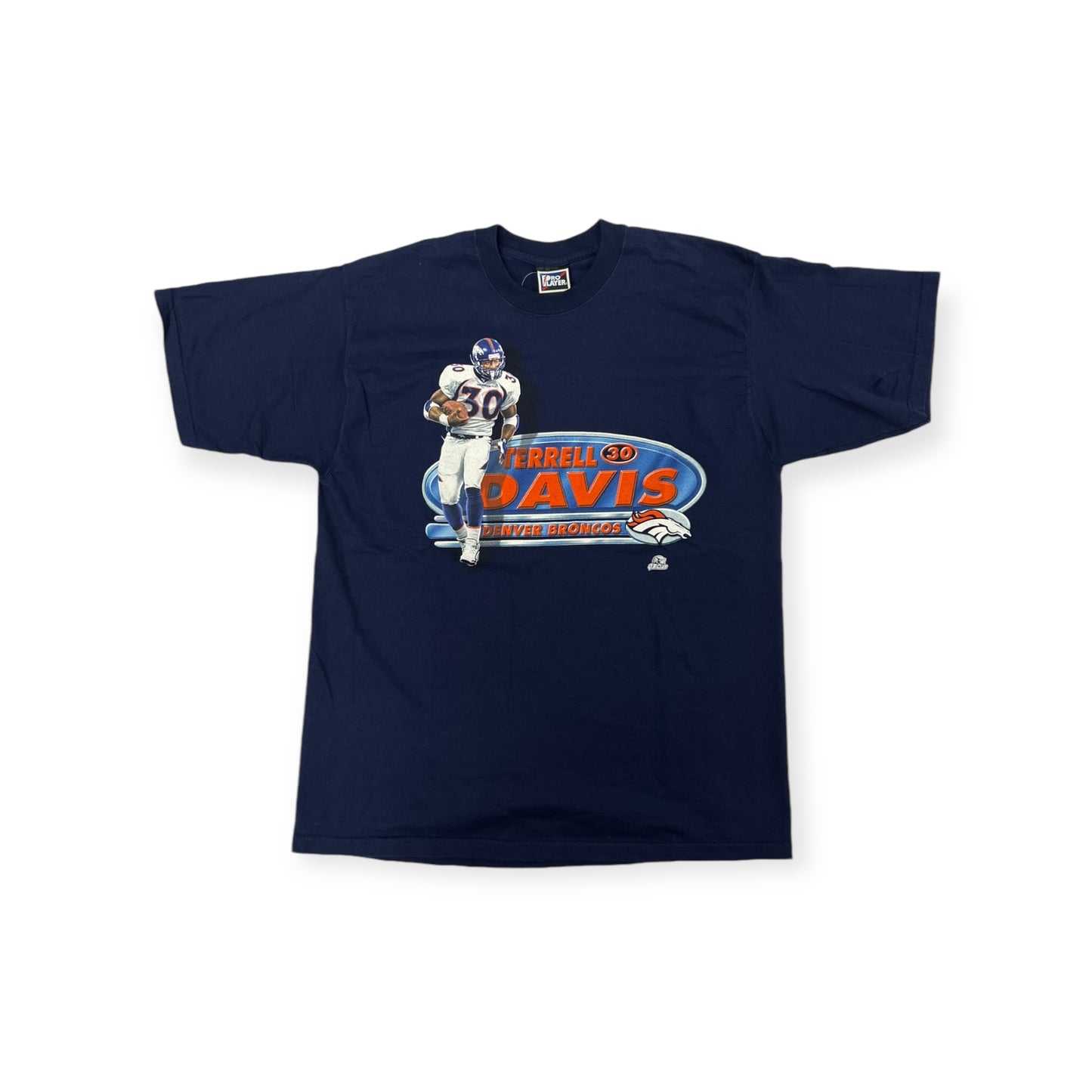 Vintage Terrell Davis Proplayer Denver Broncos T-shirt