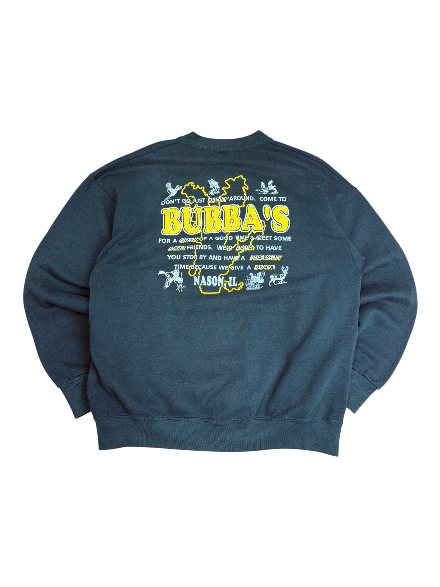Vintage Bubba's Nason, IL Crewneck