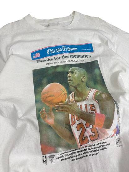 Vintage 1993 Michael Jordan Newspaper T-shirt