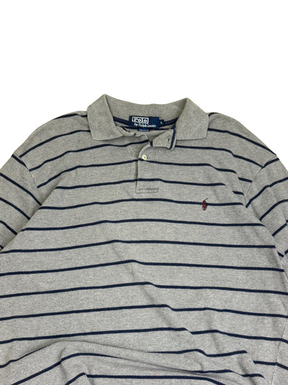 Vintage Polo Striped Collared Shirt