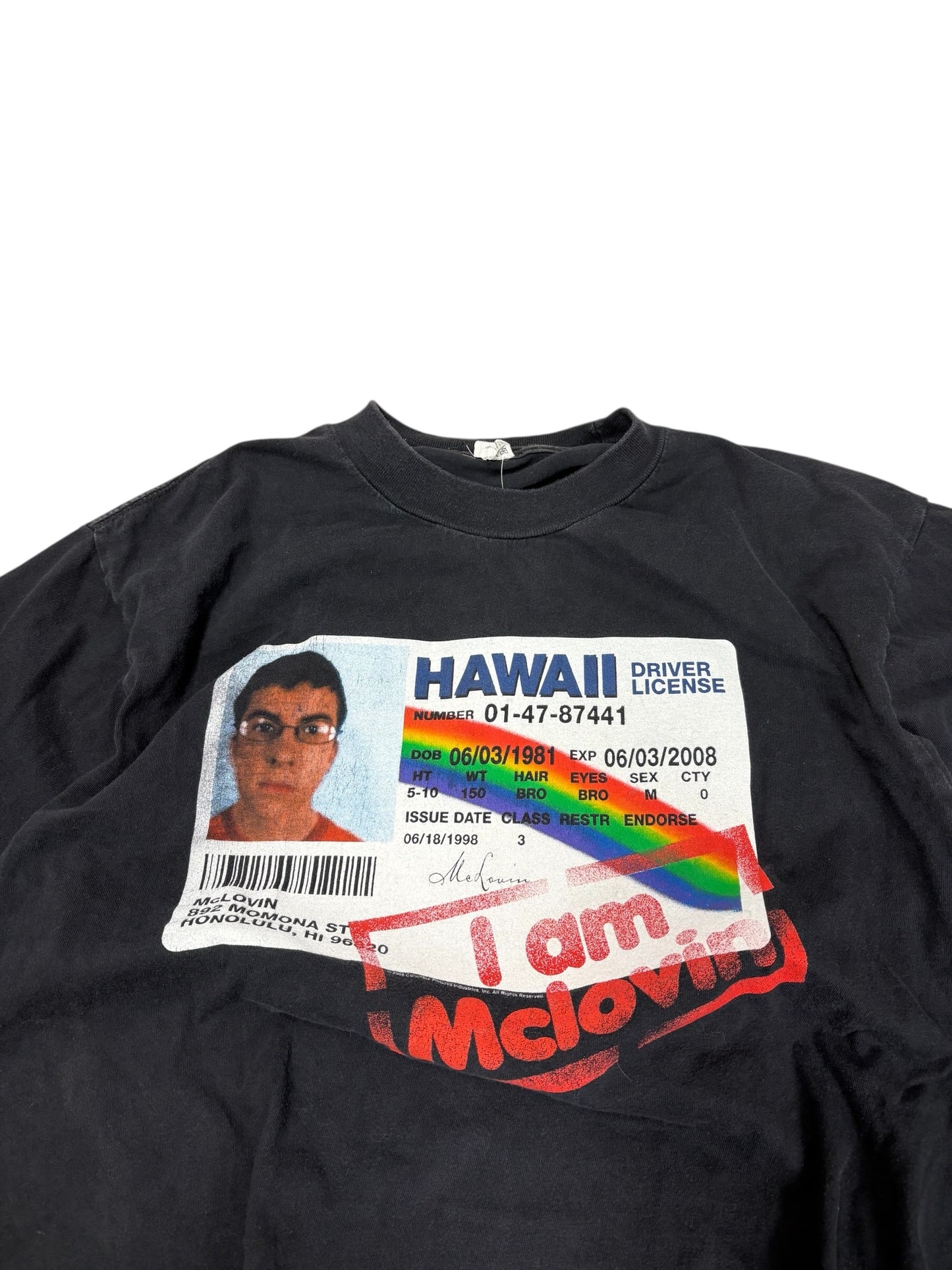 2008 Superbad "I am Mclovin" T-shirt
