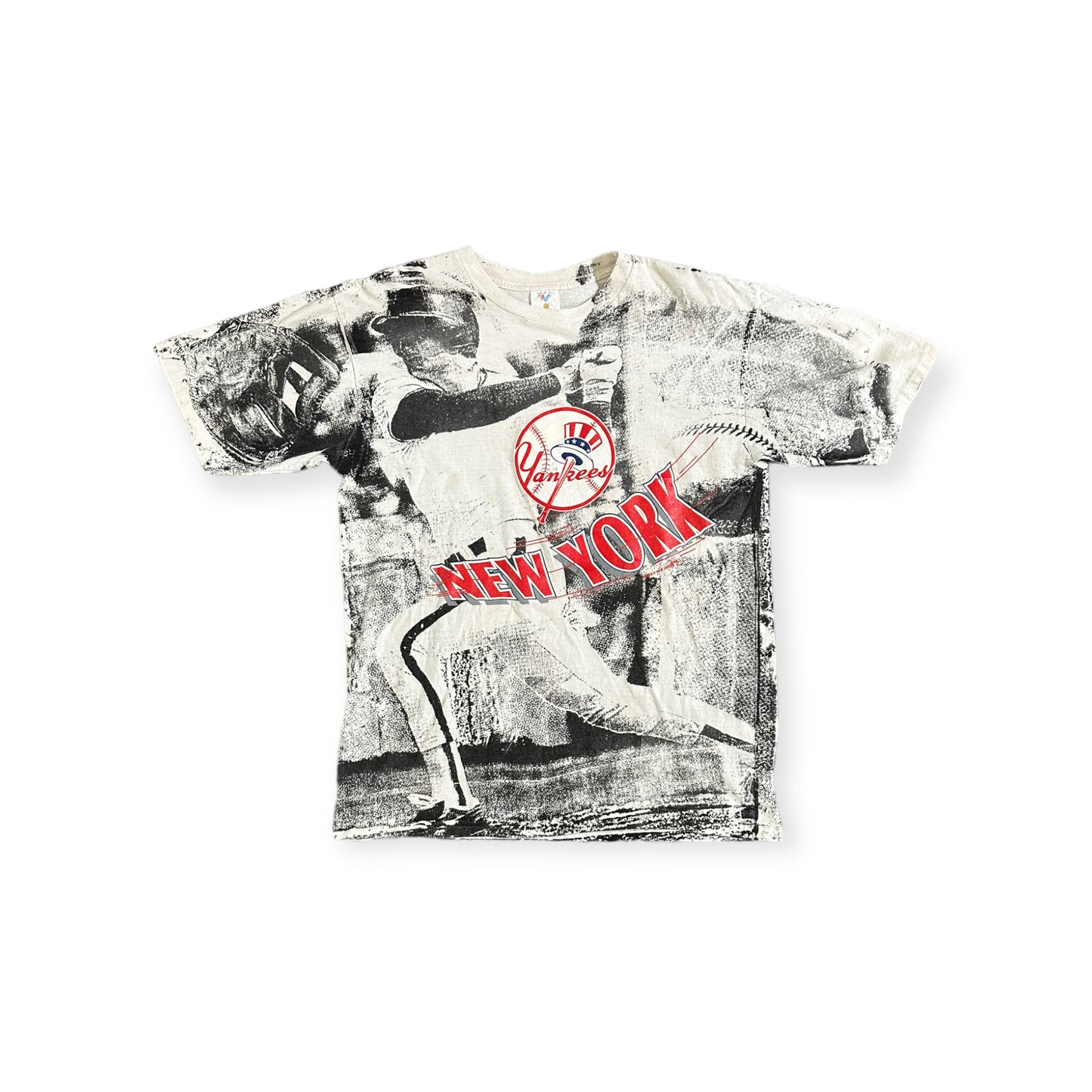Vintage All Over Print NY Yankees T-Shirt