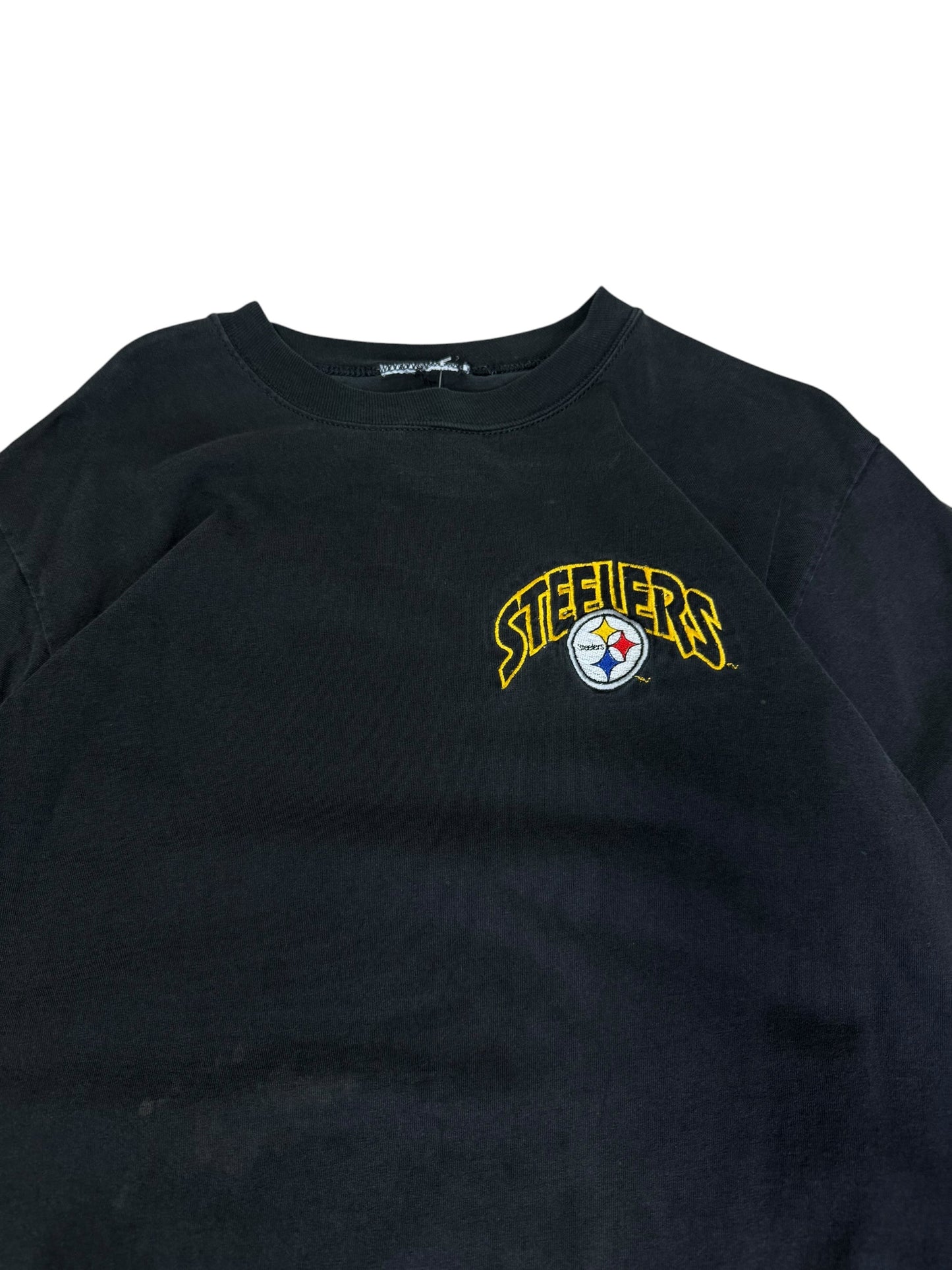Vintage Steelers Chest Embroidered T-shirt