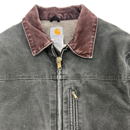 Carhartt Coat Sherpa Lined Jacket Size LT