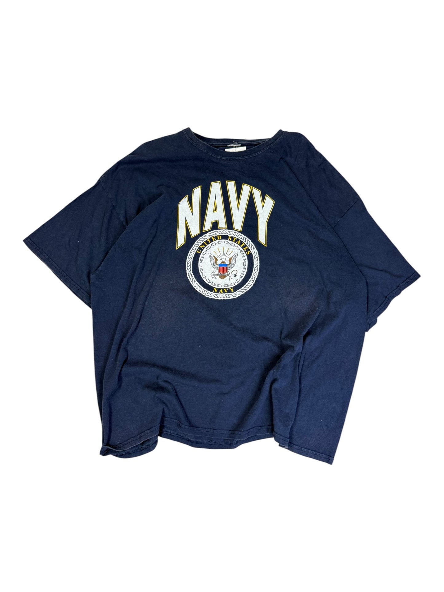 Vintage Navy Crest T-shirt