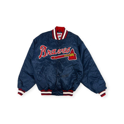 Vintage Starter Atlanta Braves Bomber Jacket Size Large