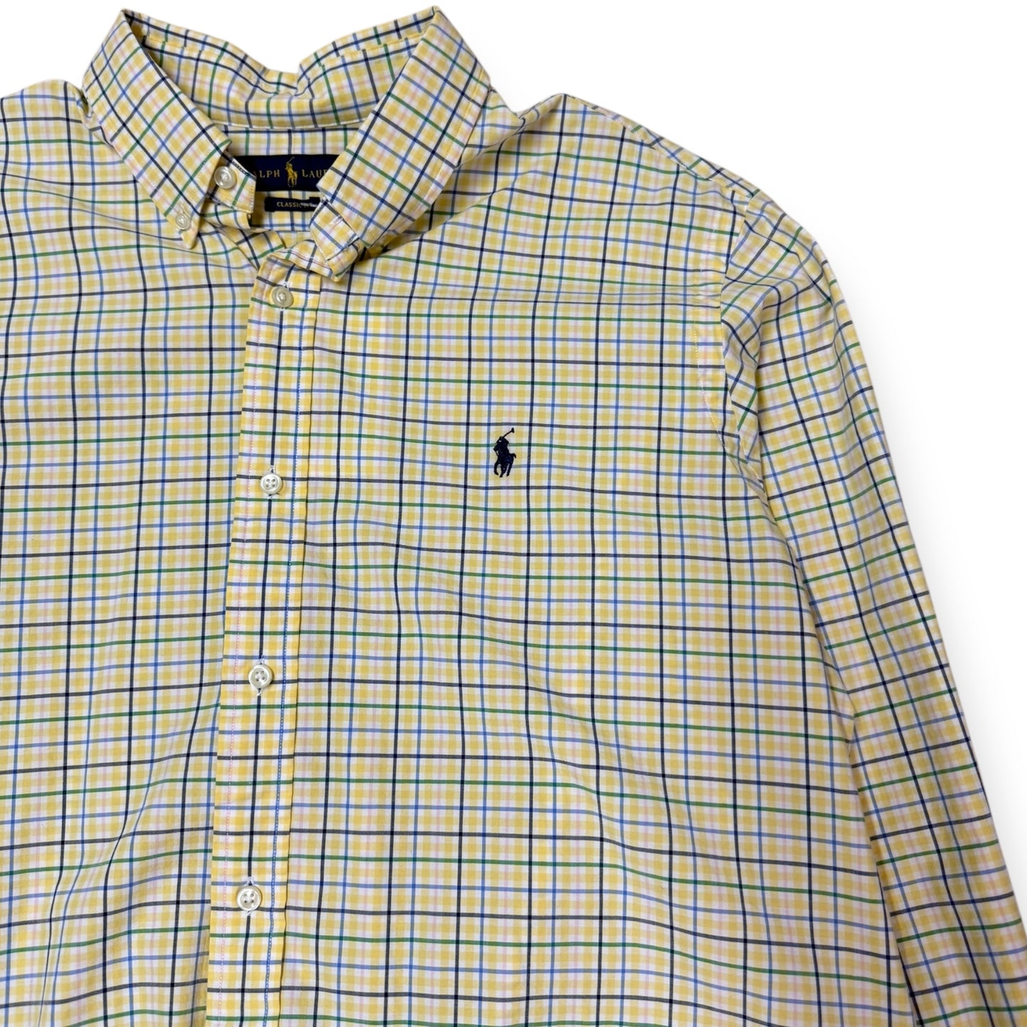 Polo Checkered Button Up