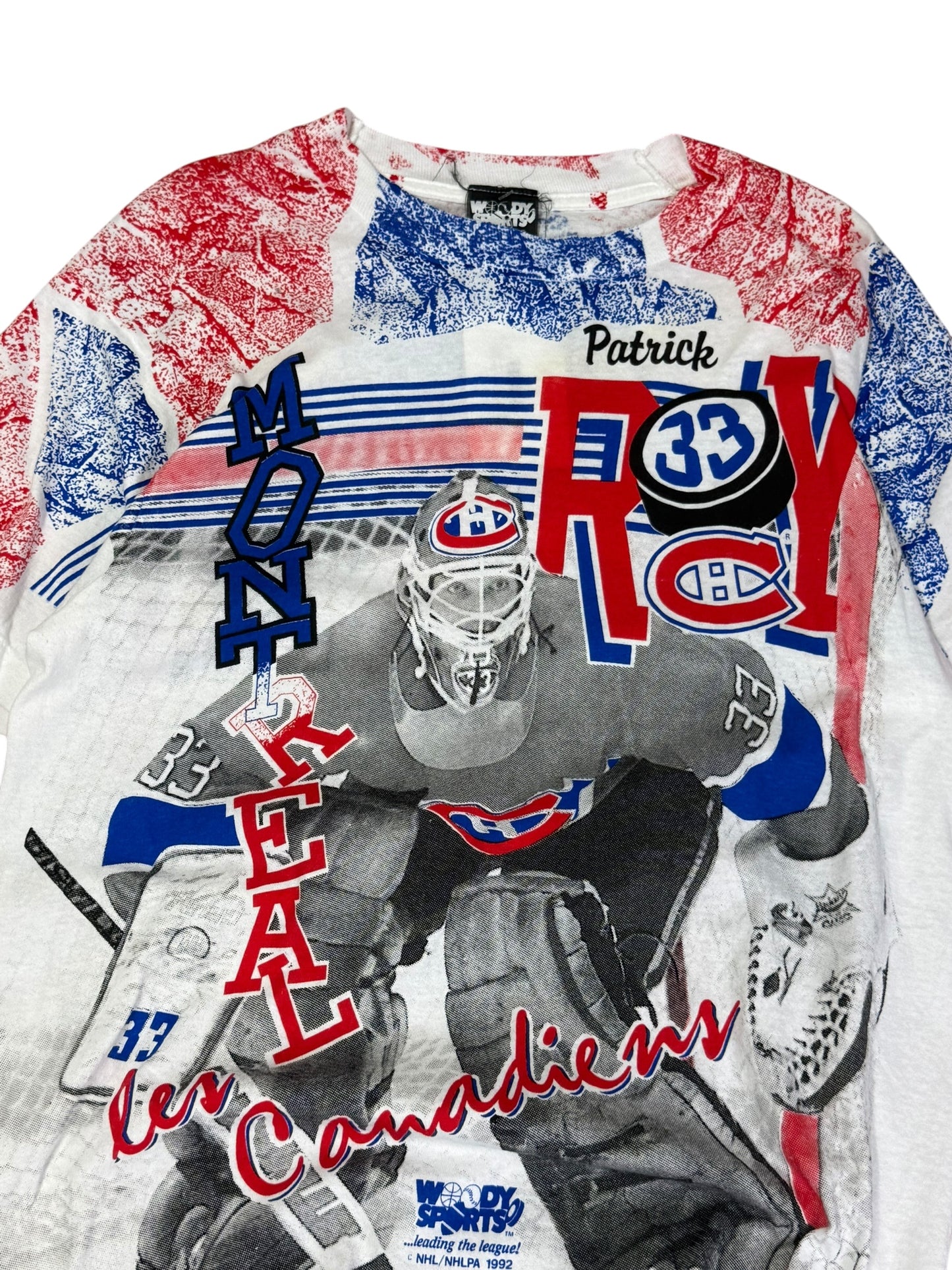 Vintage Patrick Roy Montreal Canadiens T-shirt