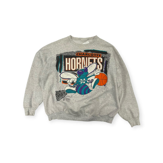 Vintage Charlotte Hornets Crewneck Size Large