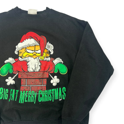 Garfield Big Fat Merry Christmas Crewneck Size XL