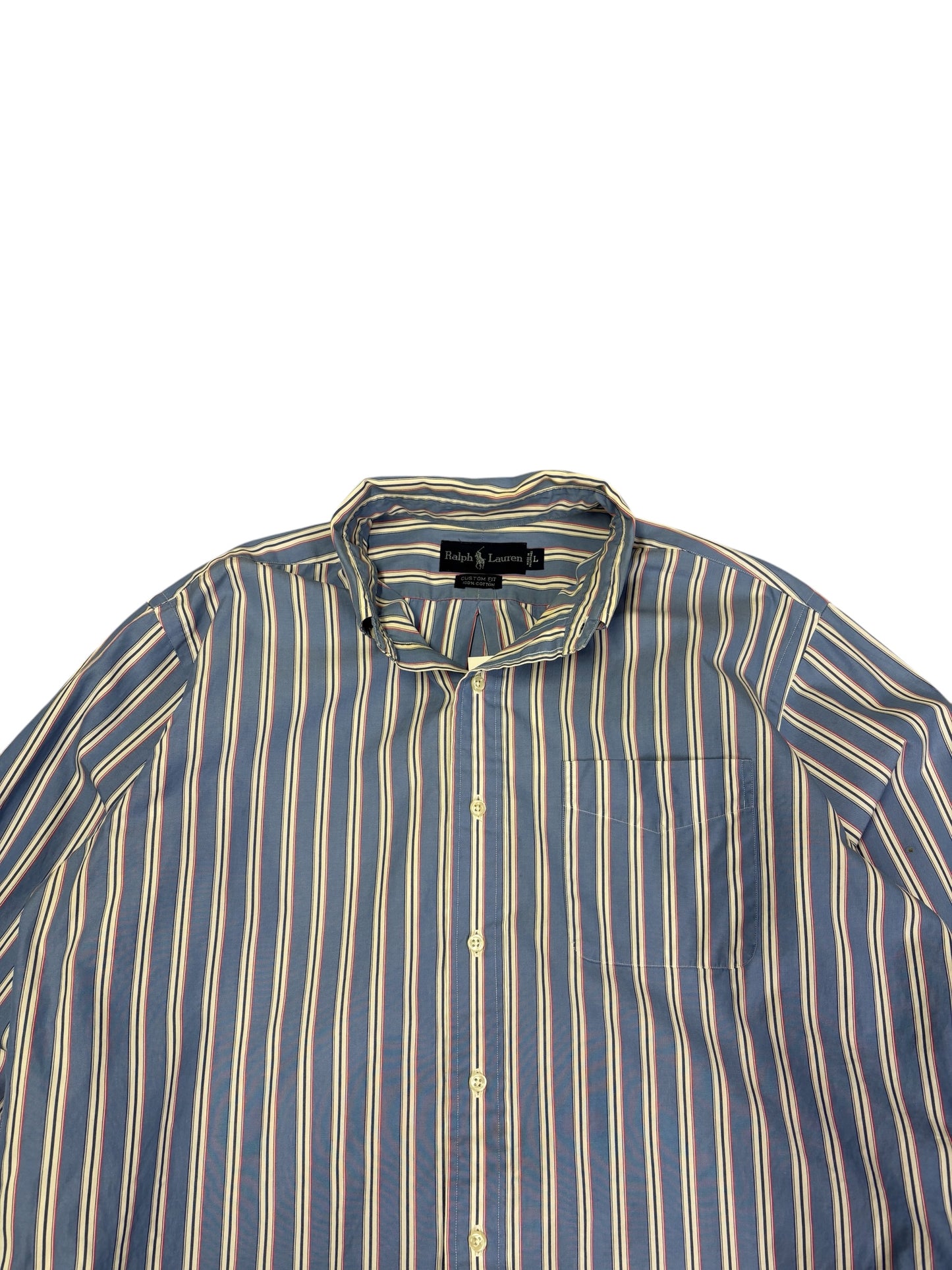 Vintage Polo Ralph Lauren Striped Button Up