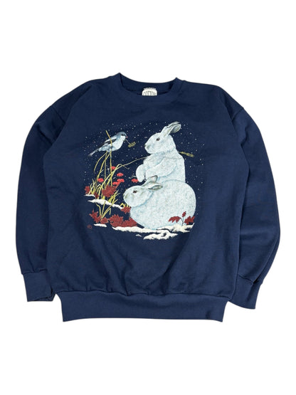 Vintage Rabbit Graphic Crewneck