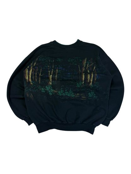 Vintage Deer Arts Ultd AOP Crewneck