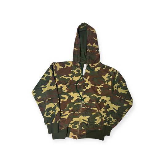 Camo Full Zip Hoodie