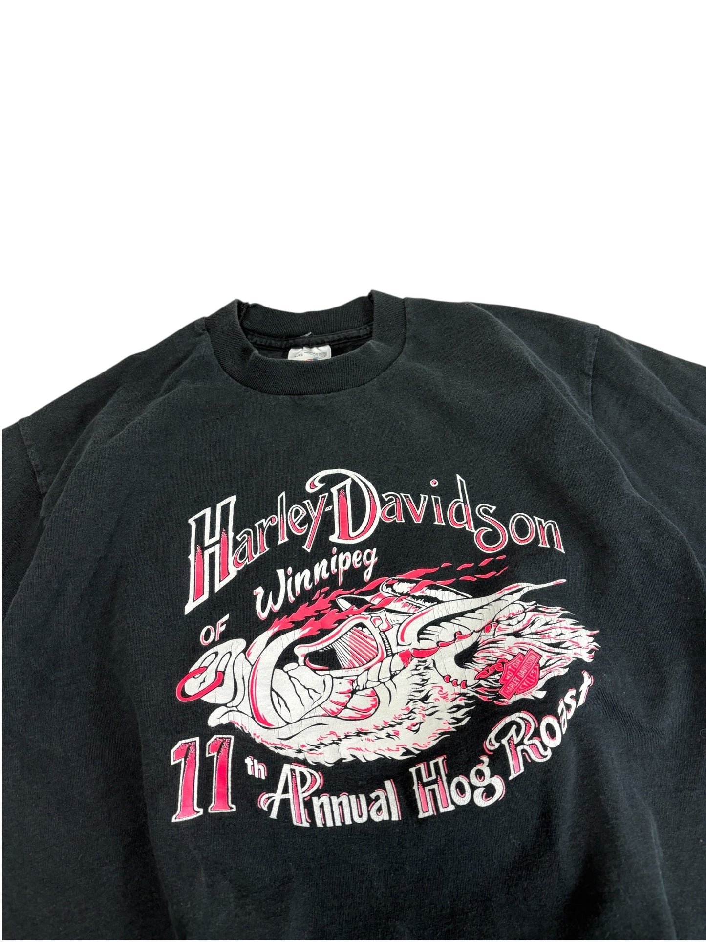Vintage Harley Davidson 11th Annual Winnipeg, MB T-shirt
