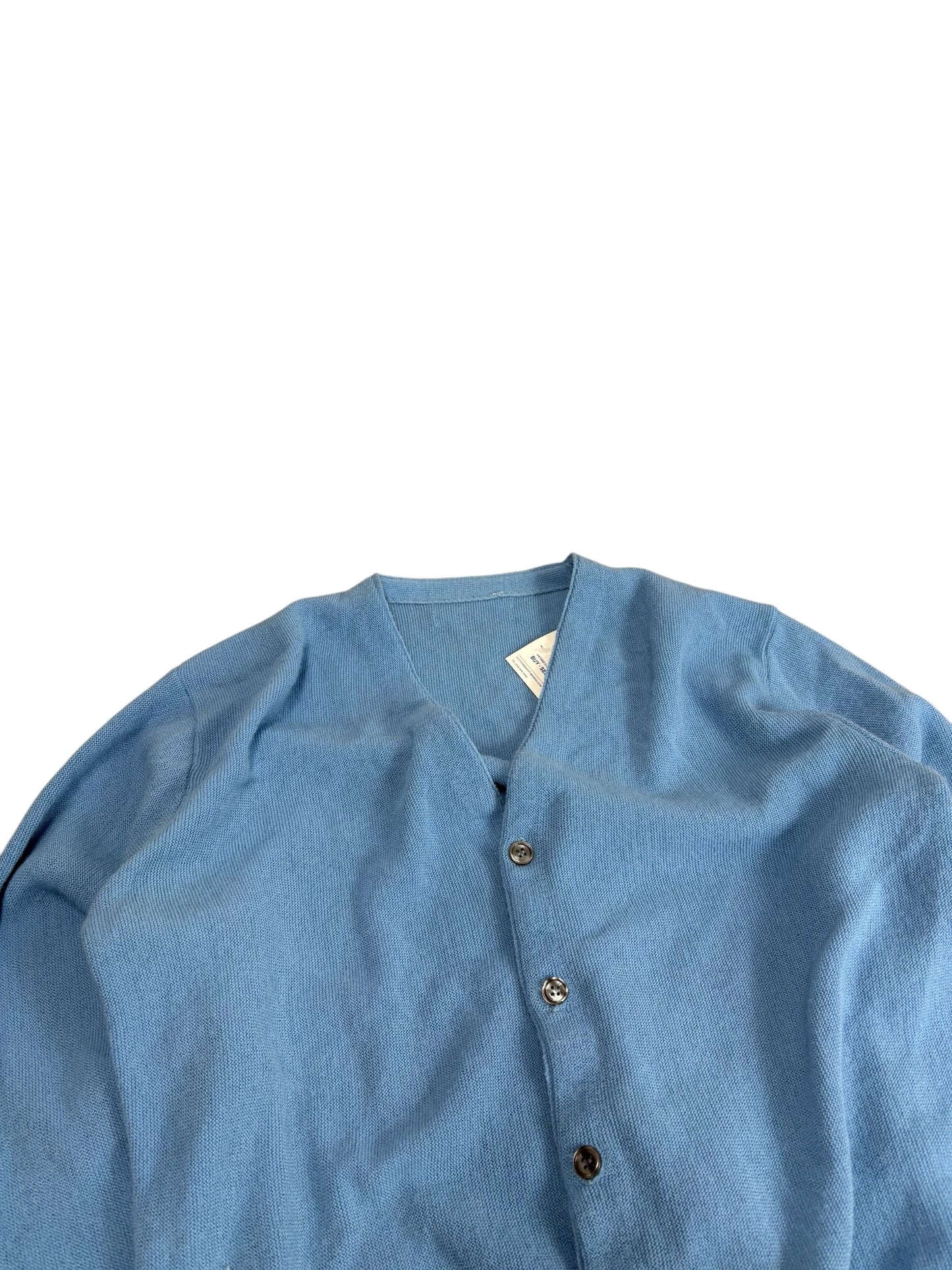 Vintage Blank Wool Cardigan