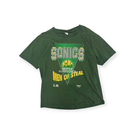 Seattle Supersonics Salem T-shirt Size Large