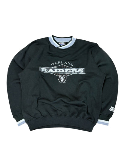 Vintage Starter Oakland Raiders Crewneck