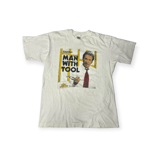 Home Improvement "Man with tool" T-shirt Size Large