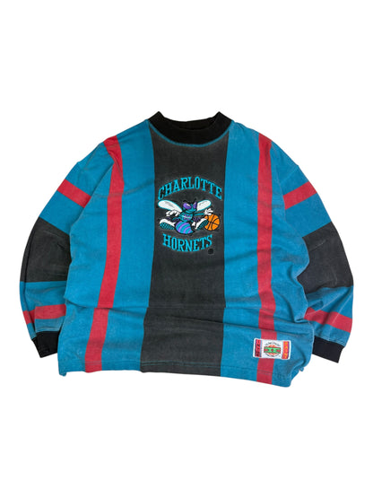 Vintage 90s Hornets Striped Longsleeve