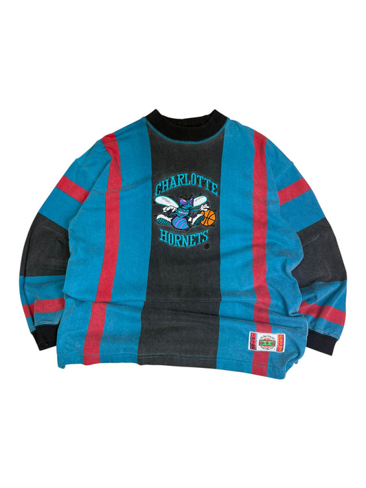 Vintage 90s Hornets Striped Longsleeve