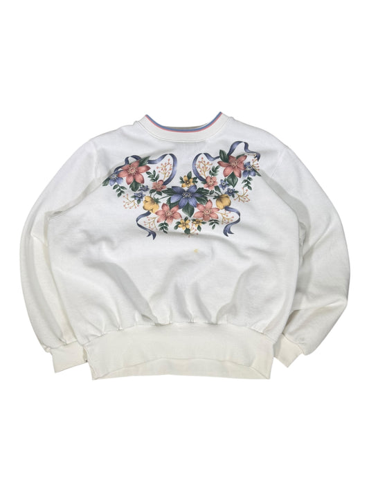 Vintage Alfred Dunner Flower Crewneck