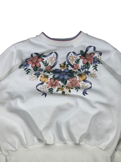 Vintage Alfred Dunner Flower Crewneck