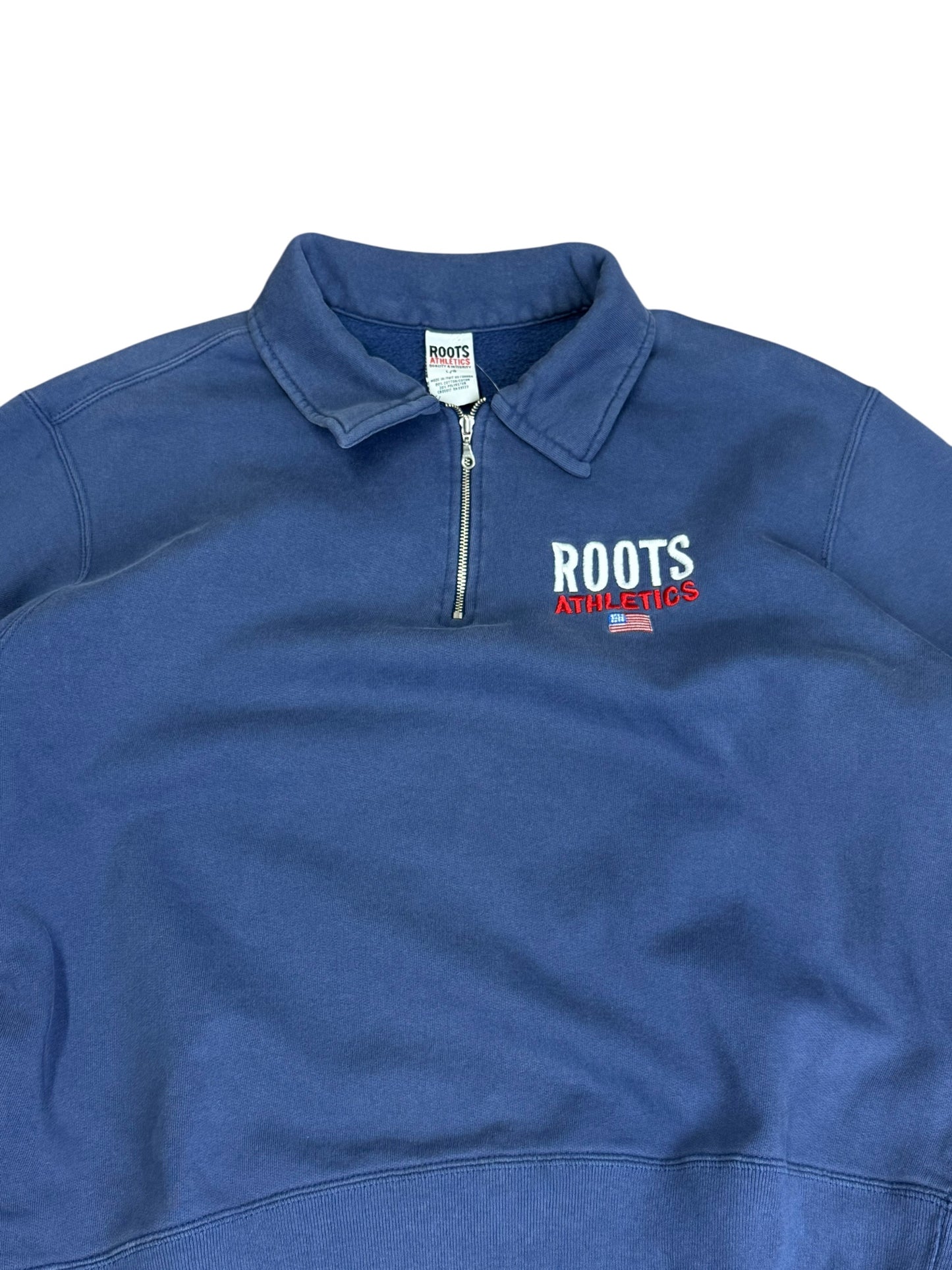 Vintage Roots USA Quarter Zip Crewneck