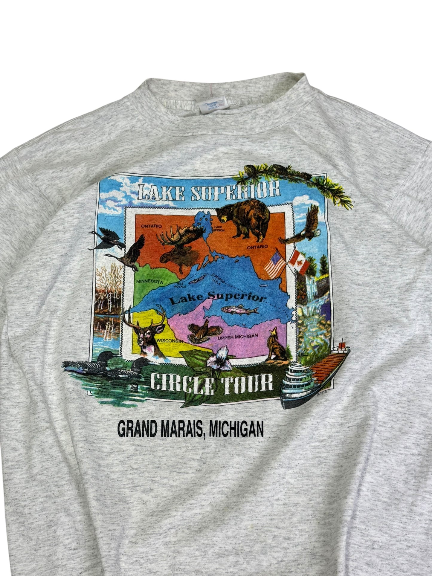 Vintage Grand Marais Lake Superior T-shirt