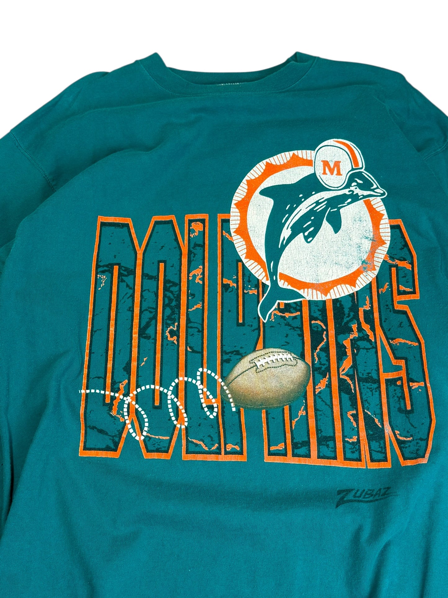 Vintage Zubaz Miami Dolphins Longsleeve