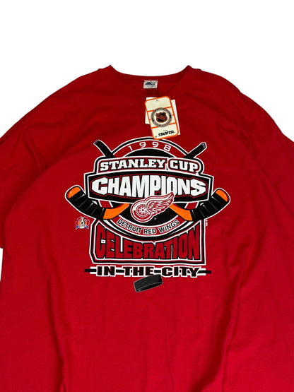 Vintage 1998 Detroit Red Wings Championship T-shirt