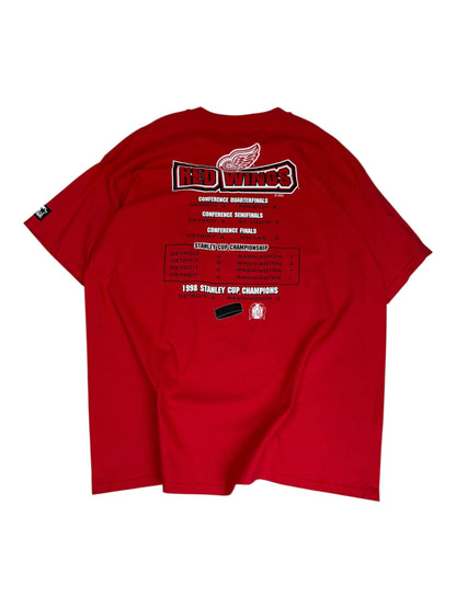 Vintage 1998 Detroit Red Wings Championship T-shirt