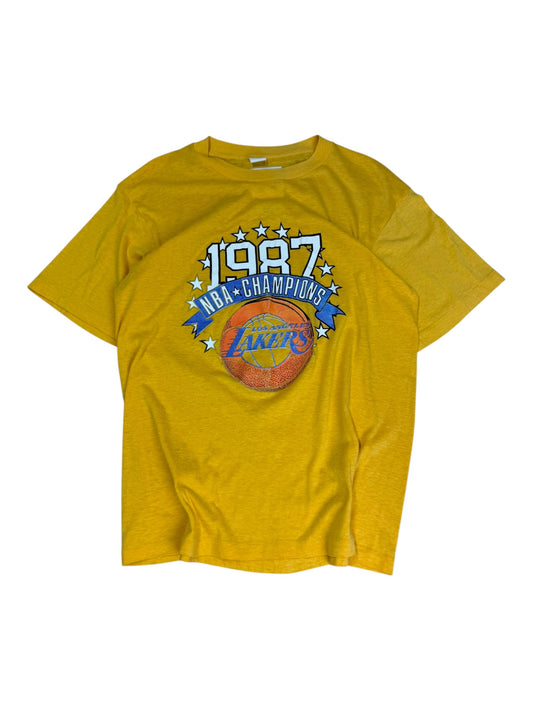 1987 Lakers NBA Champions T-shirt