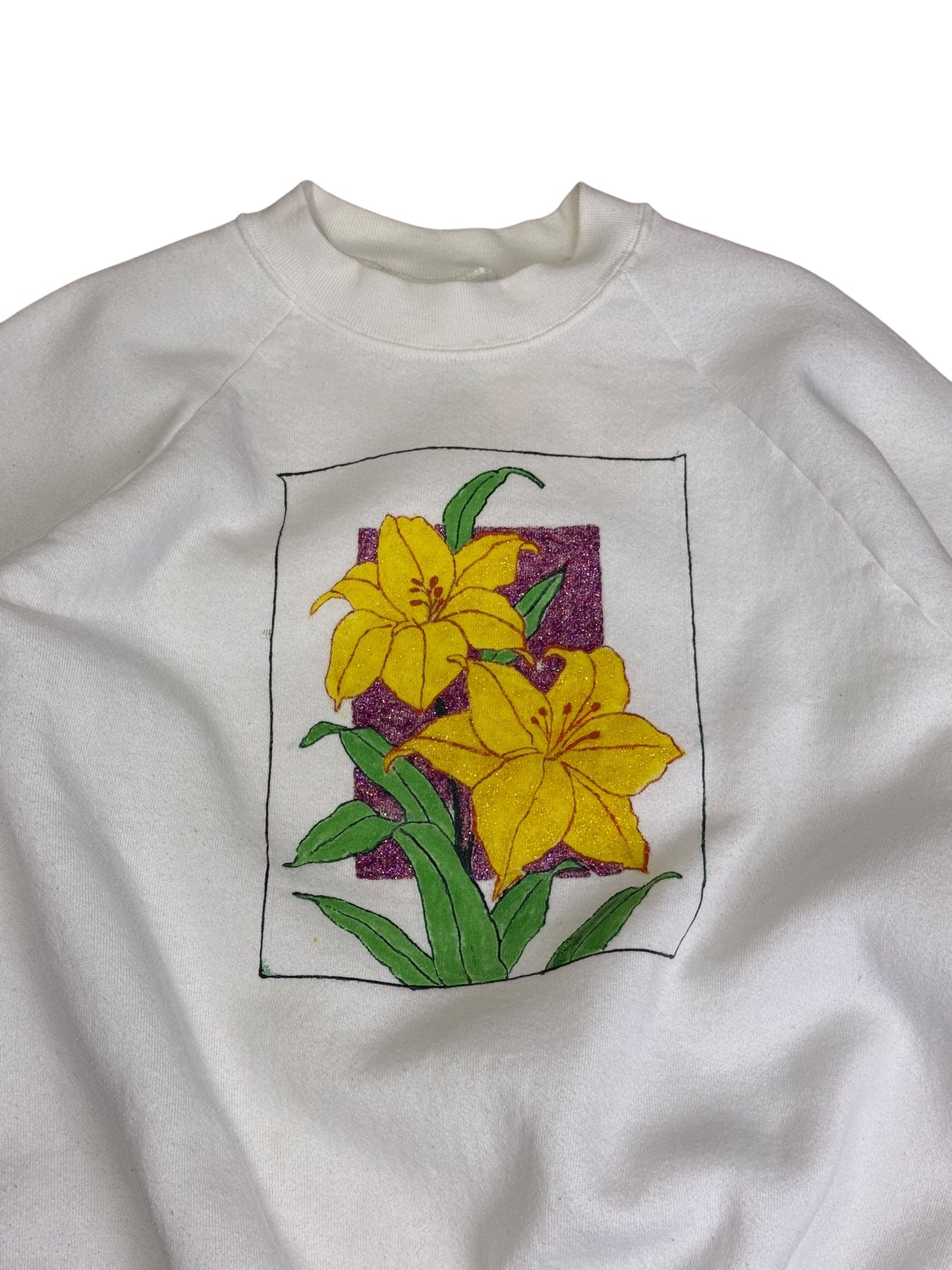 Vintage Tulip Floral Crewneck