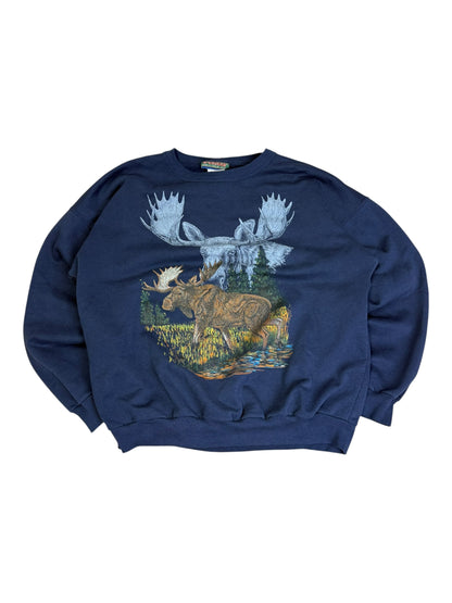Vintage Moose Crewneck