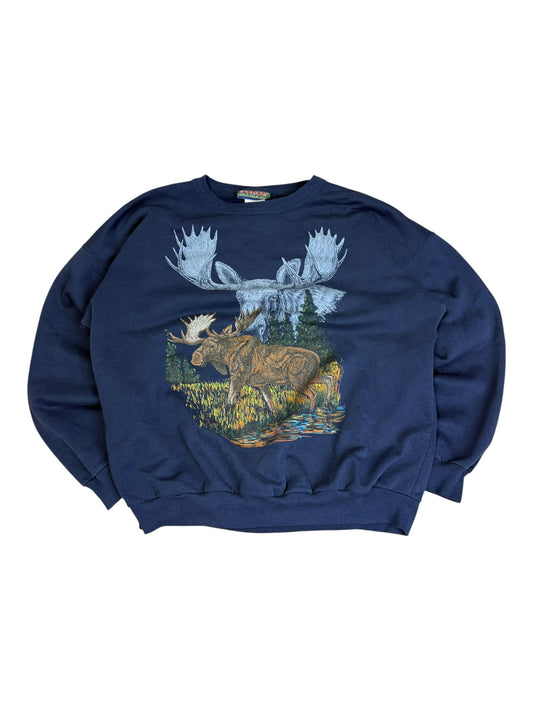Vintage Moose Crewneck