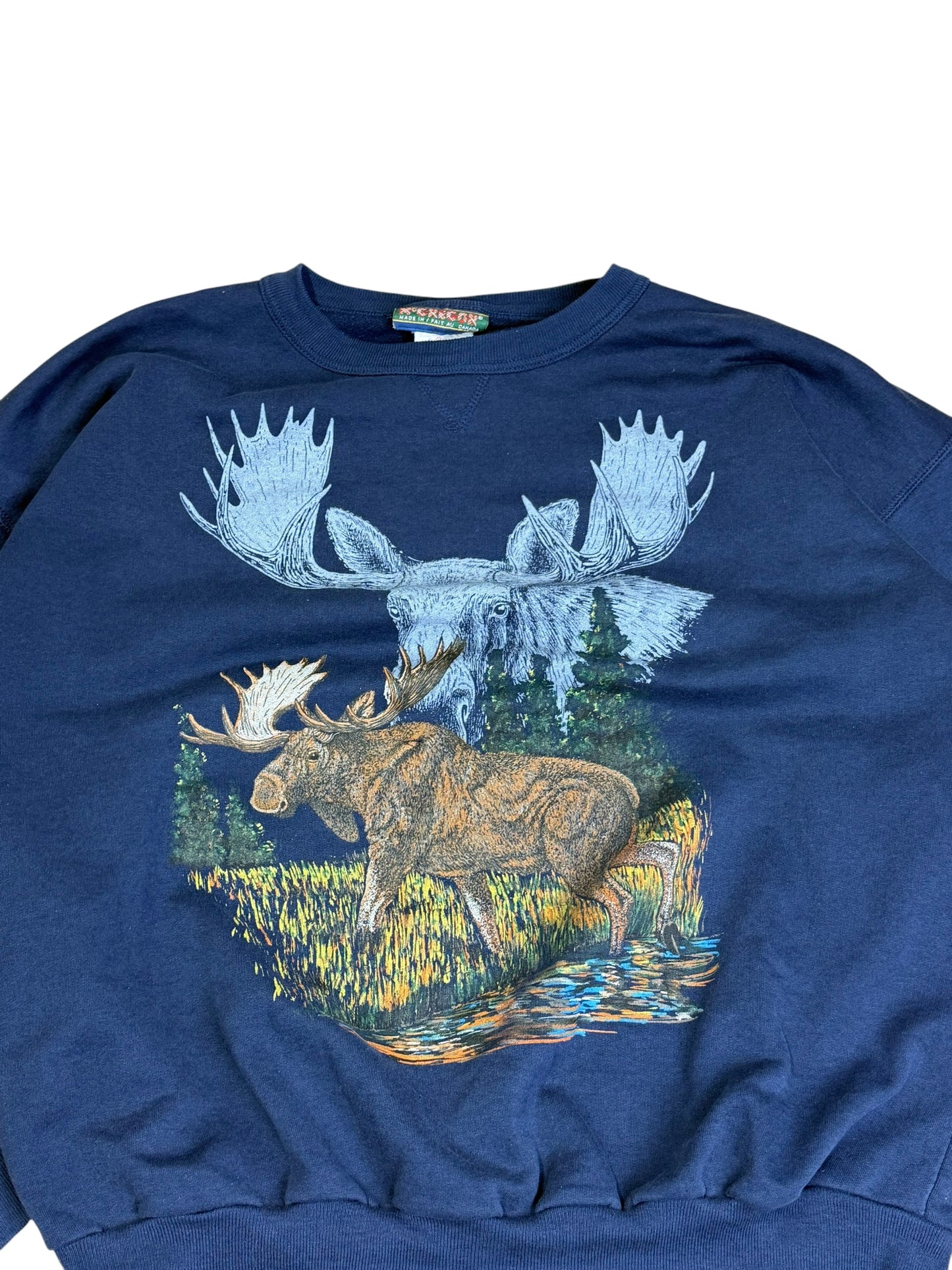 Vintage Moose Crewneck