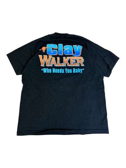 Vintage 90s Clay Walker T-shirt