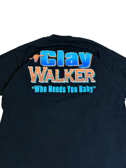 Vintage 90s Clay Walker T-shirt