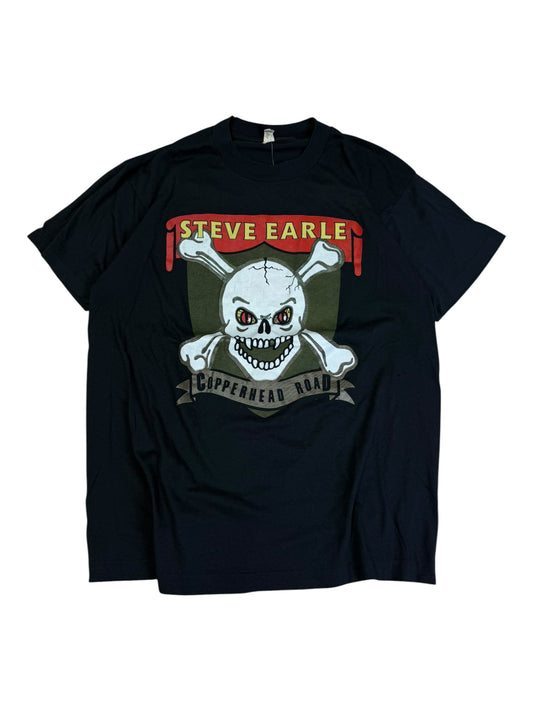 Vintage 80s Steve Earle T-shirt