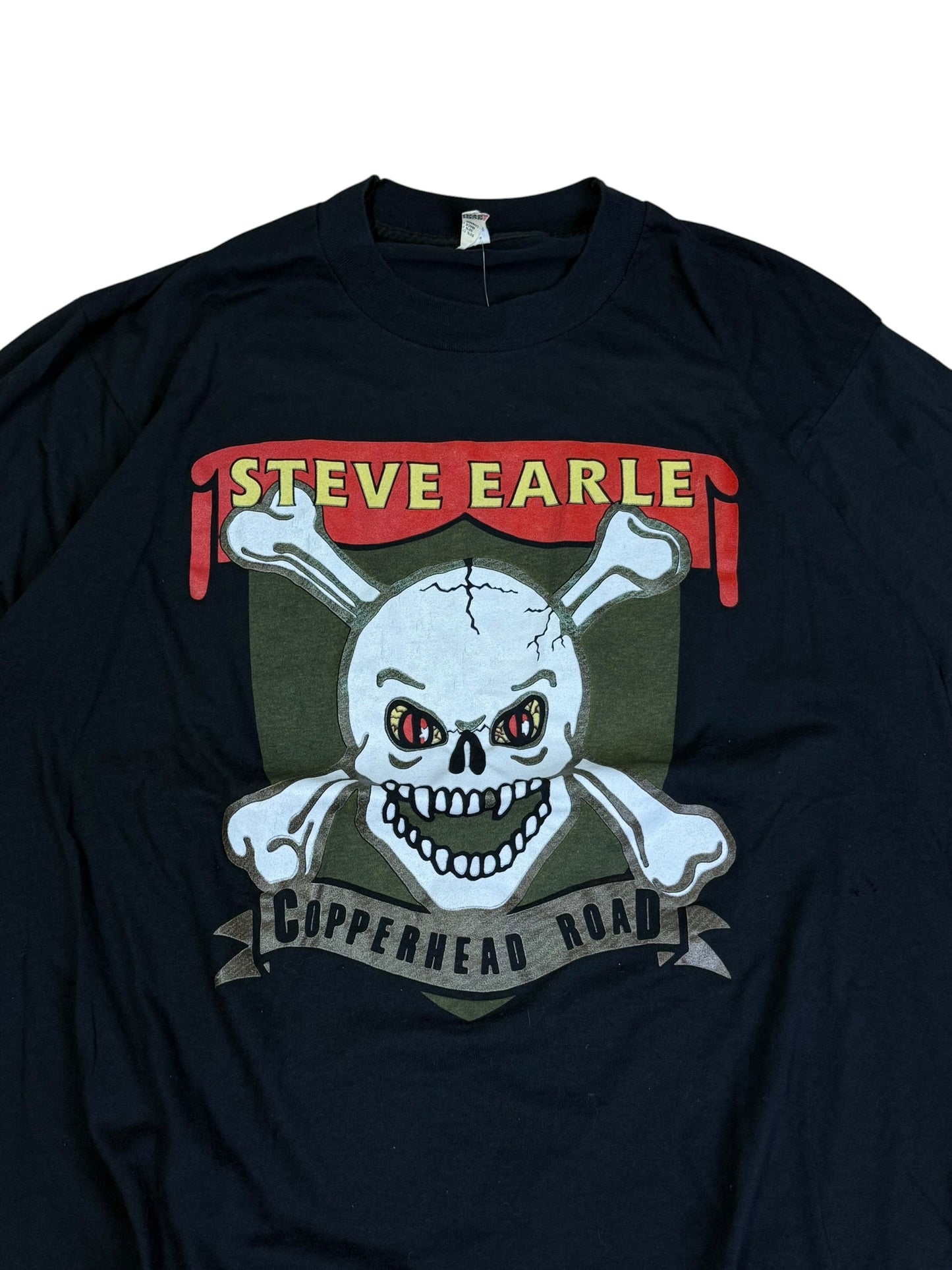 Vintage 80s Steve Earle T-shirt