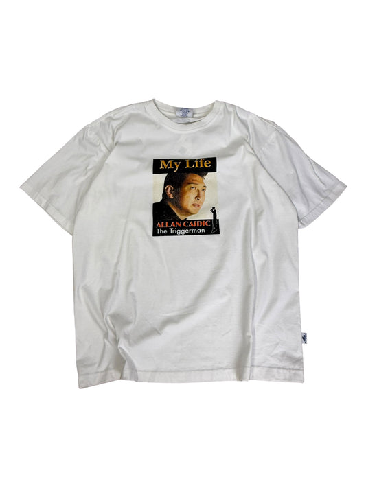 Vintage Allan Caidic "The Triggerman" T-shirt