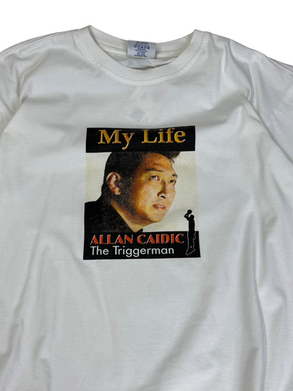 Vintage Allan Caidic "The Triggerman" T-shirt