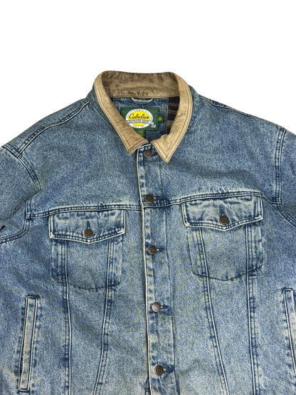 Vintage Cabela's Lined Denim Jacket