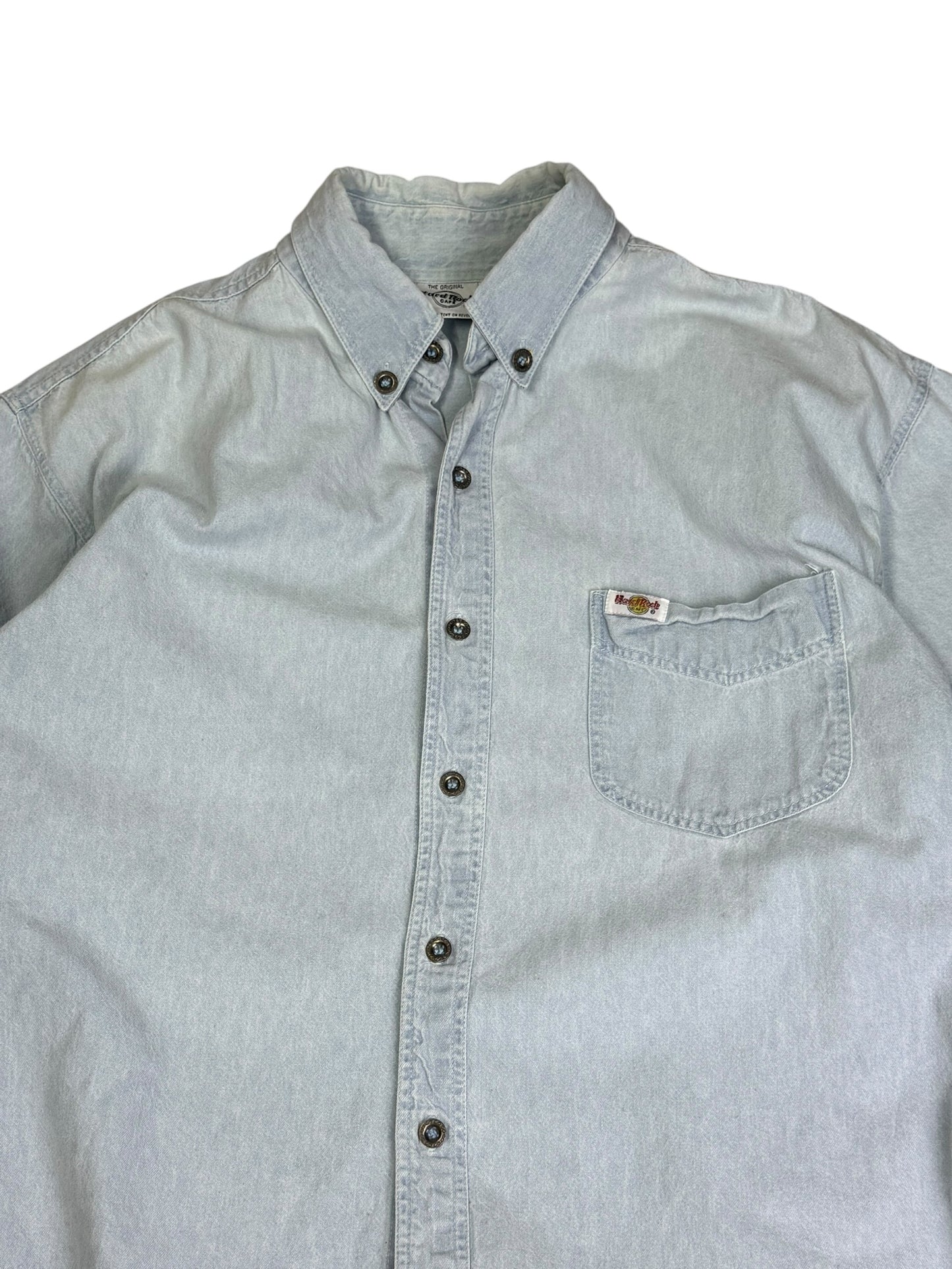 Vintage Hard Rock Cafe Cancun Button Up