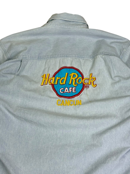 Vintage Hard Rock Cafe Cancun Button Up