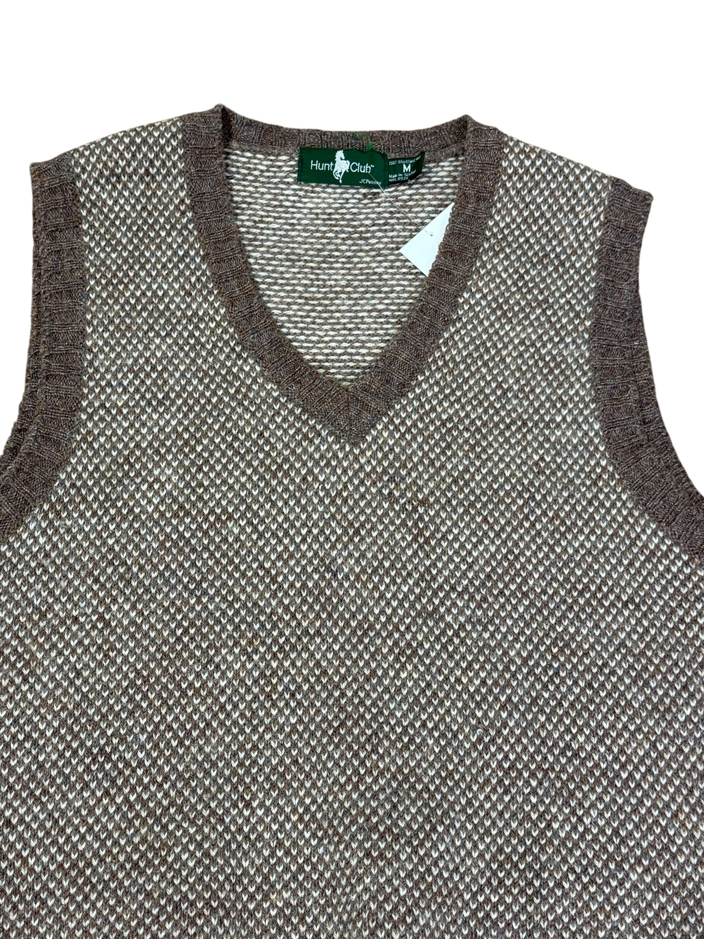 Vintage JC Penny Hunt Club Knit Vest