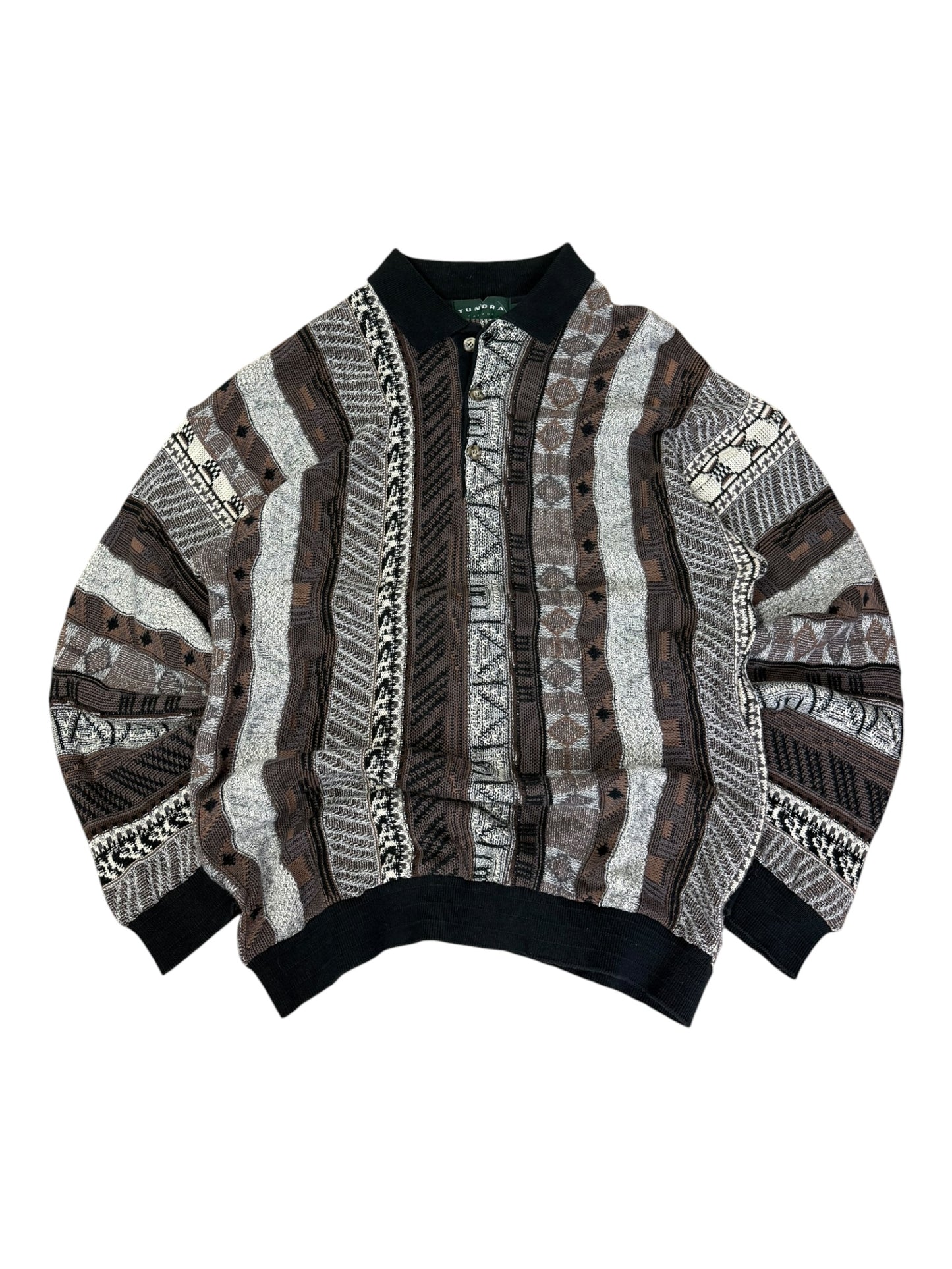 Vintage Tundra Henley Sweater