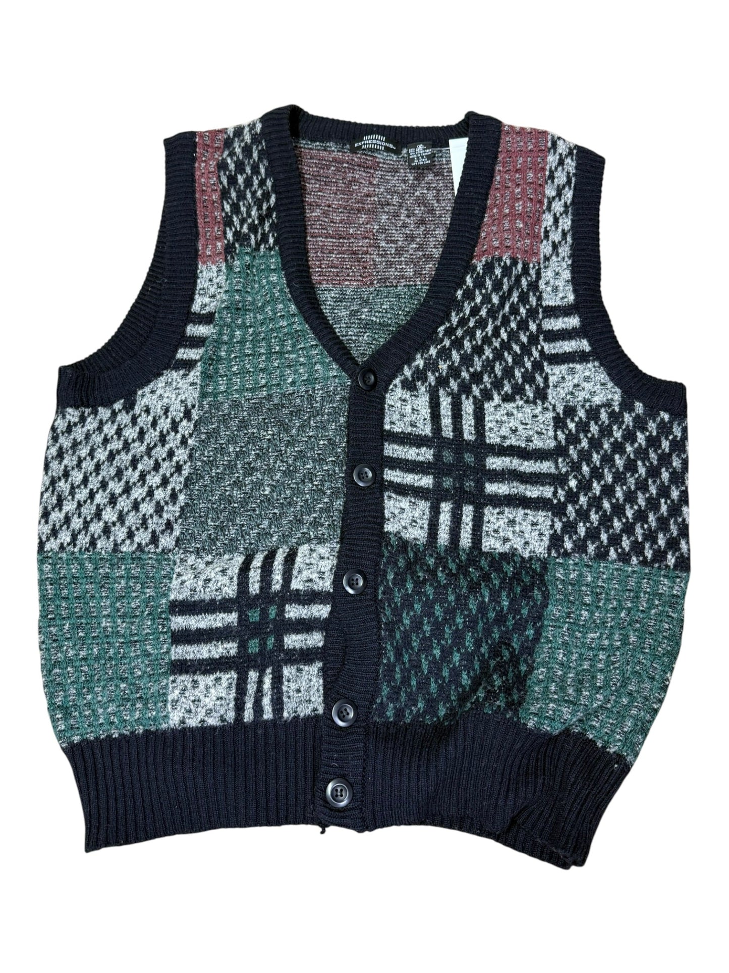 Vintage Expression Sweater Vest